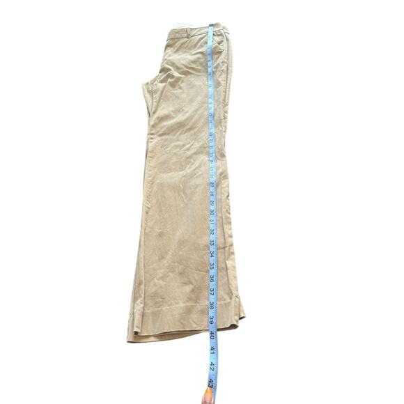 J.Crew Addison Chino Pant British Khaki Office‎ Work Career Straight Leg Size 8 - Picture 12 of 12